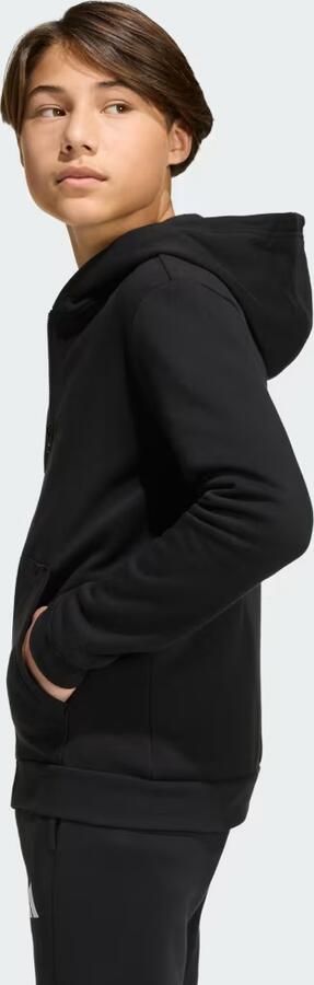 Adidas Entrada26 Hoodie met Lange Ritssluiting Kids - Foto 7