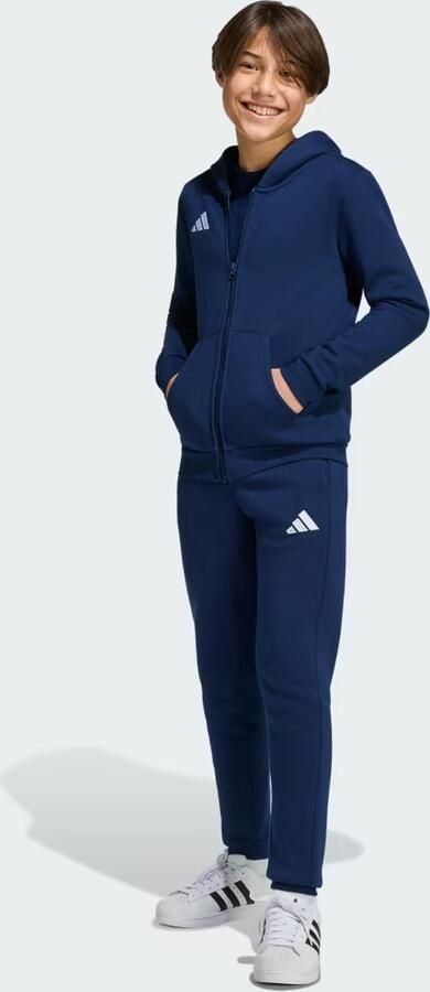 Adidas Entrada26 Hoodie met Lange Ritssluiting Kids - Foto 6