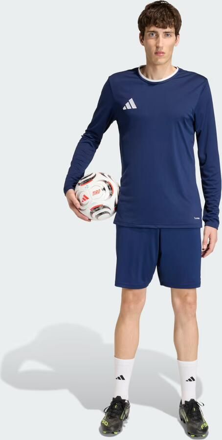 Adidas T-Shirt Lange Mouw T-shirt Entrada 26 bleu manches longues - Foto 7