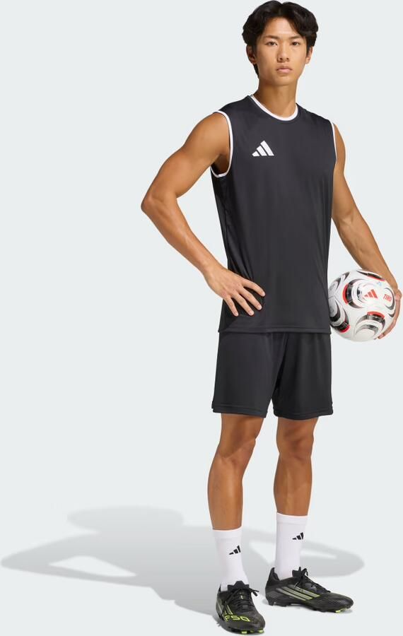 Adidas Top T-shirt sans manches Entrada 26 polyester recyclé - Foto 3