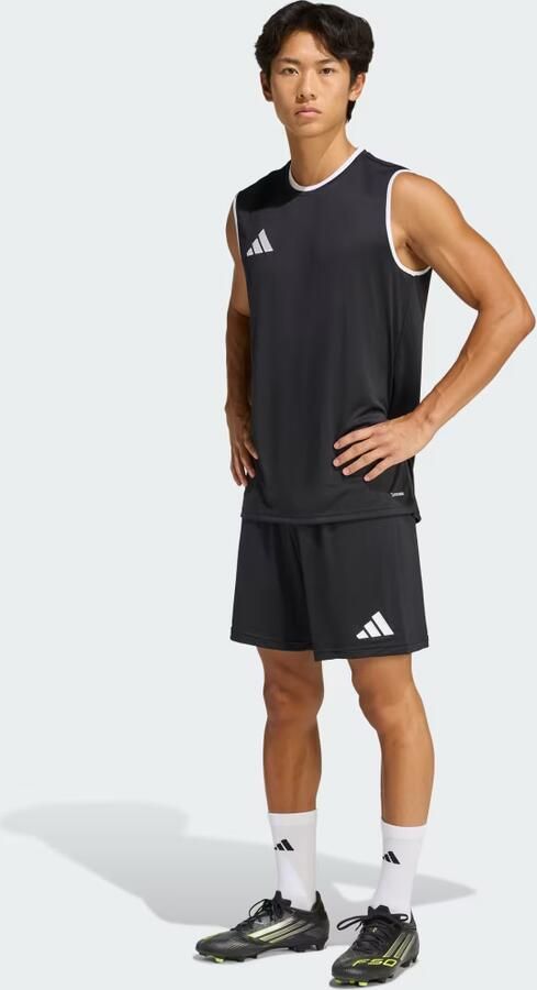 Adidas Top T-shirt sans manches Entrada 26 polyester recyclé - Foto 4