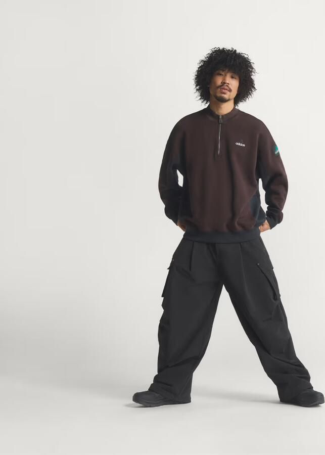 Adidas Equipment Blocked Sweater met Halflange Rits - Foto 5