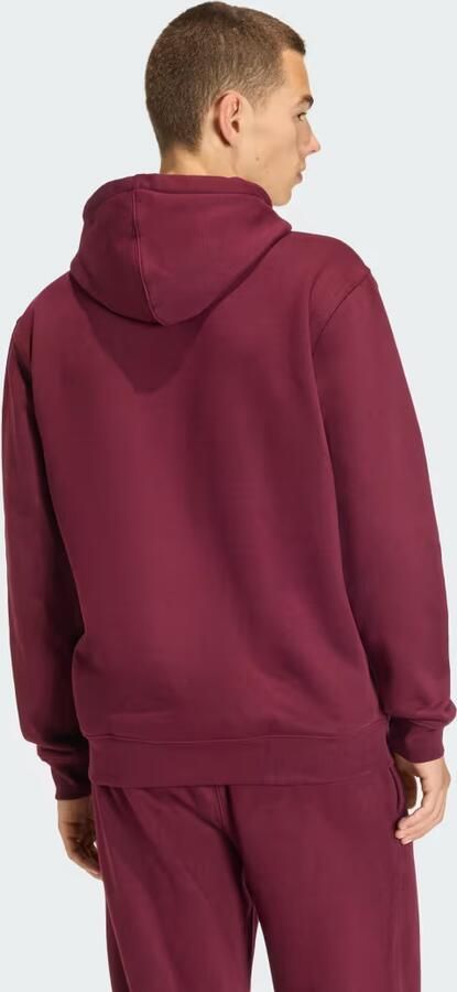 Adidas Originals Essential Loose Fleece Hoodie Men Hoodies & Sweaters rood Maat XL Kleding - Foto 5