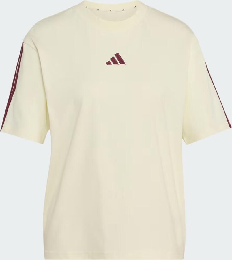 Adidas Essentials 3-Stripes Boyfriend T-shirt - Foto 2
