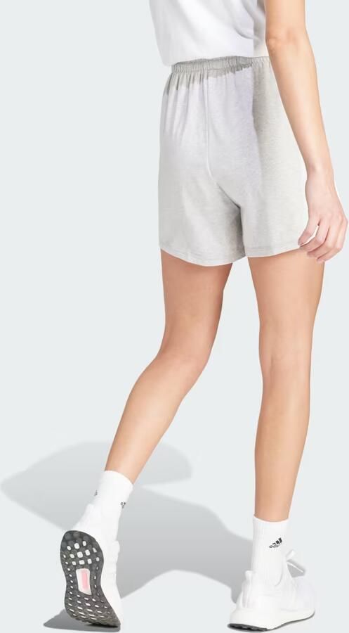 Adidas Essentials 3-Stripes Cotton Short Grijs- Dames Grijs - Foto 5