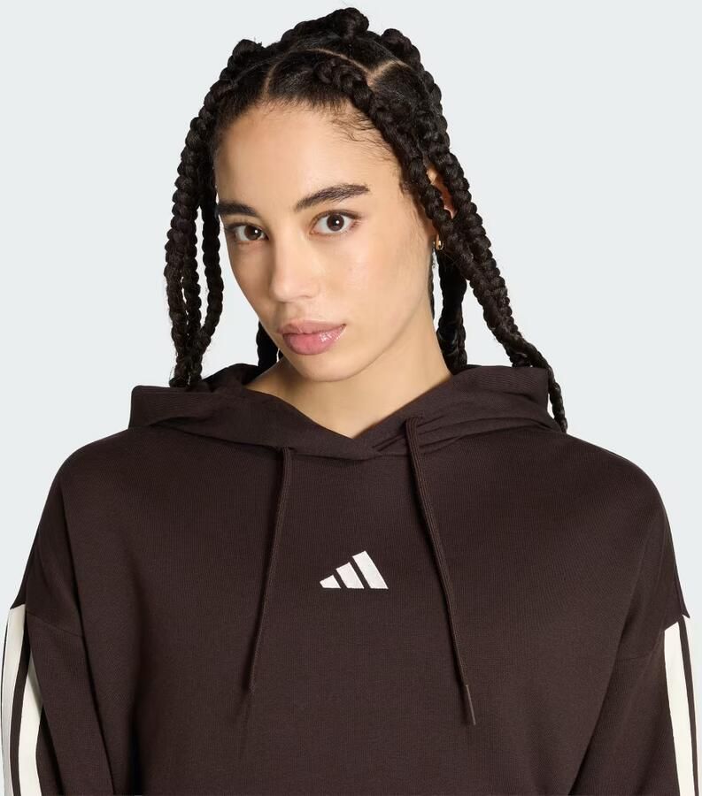Adidas ESSENTIALS 3-STRIPES FLEECE HOODIE - Foto 3