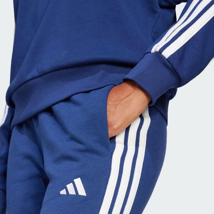 Adidas Essentials 3-Stripes French Terry Cuffed Broek