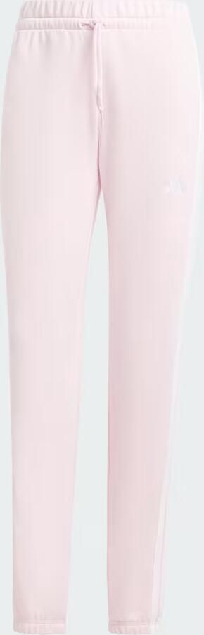 Adidas Essentials 3-Stripes French Terry Cuffed Broek Roze- Dames Roze - Foto 5