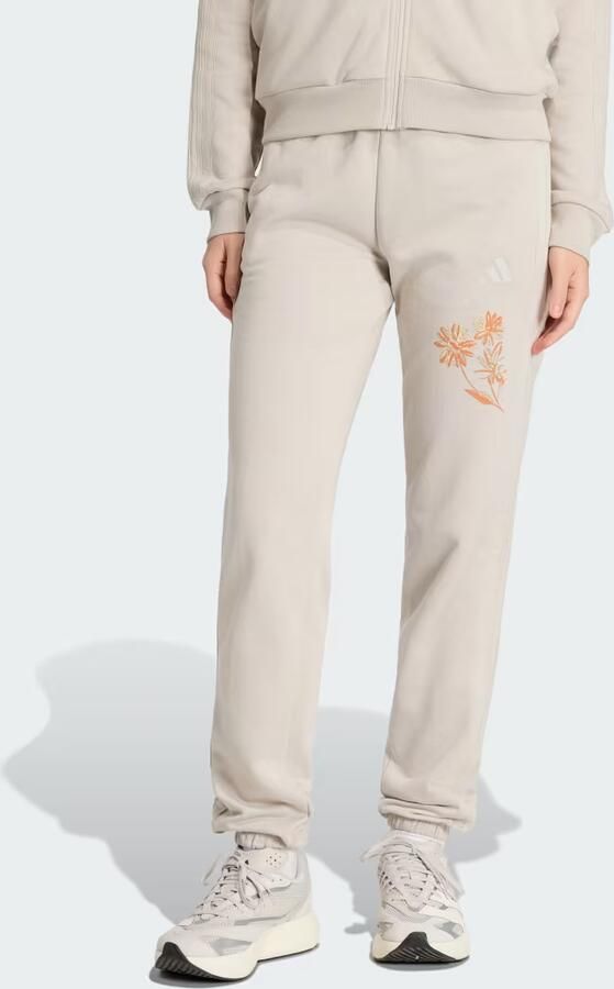 Adidas Essentials 3-Stripes French Terry Cuffed Broek