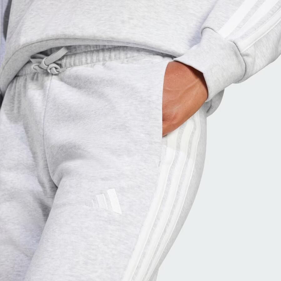 Adidas Essentials 3-Stripes French Terry Cuffed Broek - Foto 2