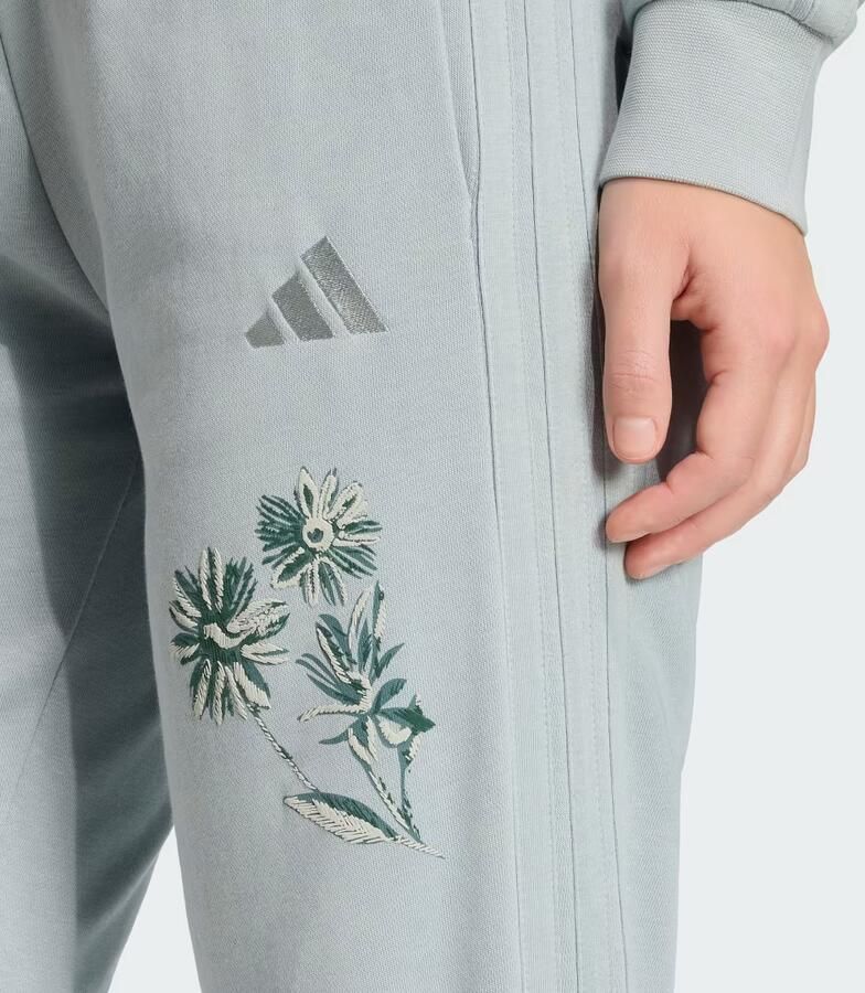 Adidas Essentials 3-Stripes French Terry Cuffed Broek - Foto 2