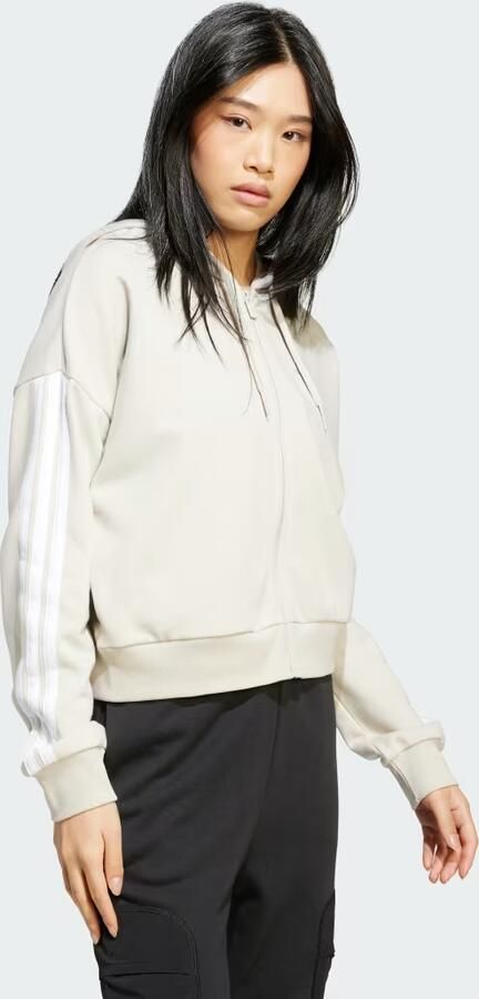 Adidas Essentials 3-Stripes French Terry Ritshoodie - Foto 6