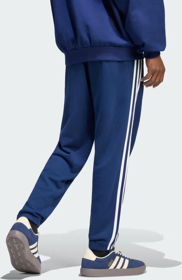 Adidas Essentials 3-Stripes French Terry Tapered Cuffed Broek - Foto 4