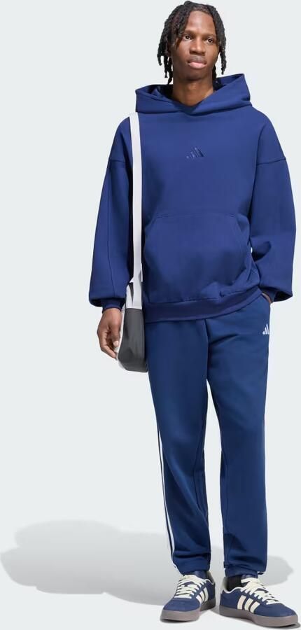 Adidas Essentials 3-Stripes French Terry Tapered Cuffed Broek - Foto 5