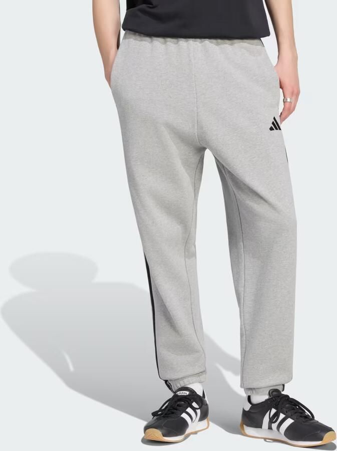 Adidas Essentials 3-Stripes French Terry Tapered Cuffed Broek