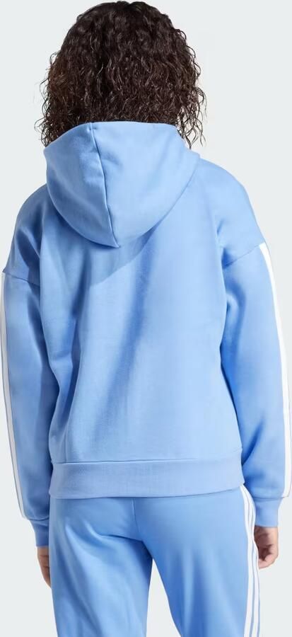 Adidas Essentials 3-Stripes Full-Zip Fleece Hoodie - Foto 6