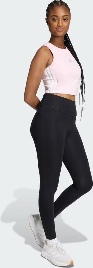 Adidas ESSENTIALS 3-STRIPES GEWATTEERDE TANKTOP - Foto 6