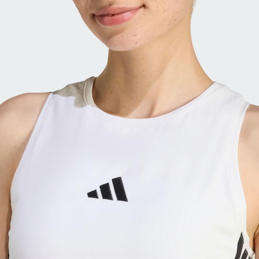 Adidas ESSENTIALS 3-STRIPES GEWATTEERDE TANKTOP - Foto 2