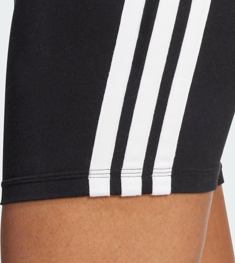 Adidas Sportswear Trainingstights W 3S SJ BK SHO korte leggings middelhoge band platte elastische band (1-delig) - Foto 2