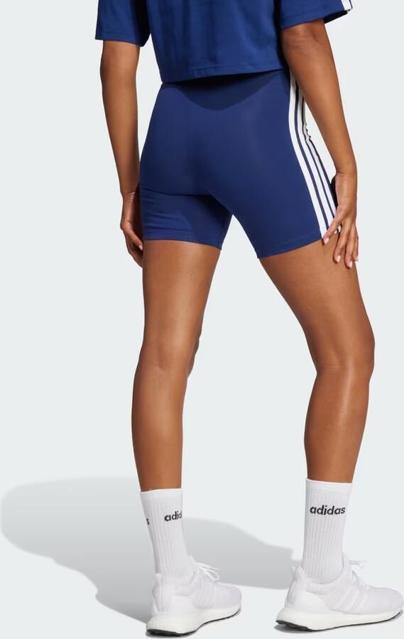 Adidas Sportswear Trainingstights W 3S SJ BK SHO korte leggings middelhoge band platte elastische band (1-delig) - Foto 5