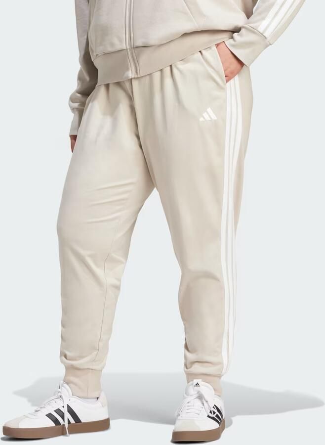 Adidas ESSENTIALS 3-STRIPES JOGGINGBROEK (GROTE MAAT)