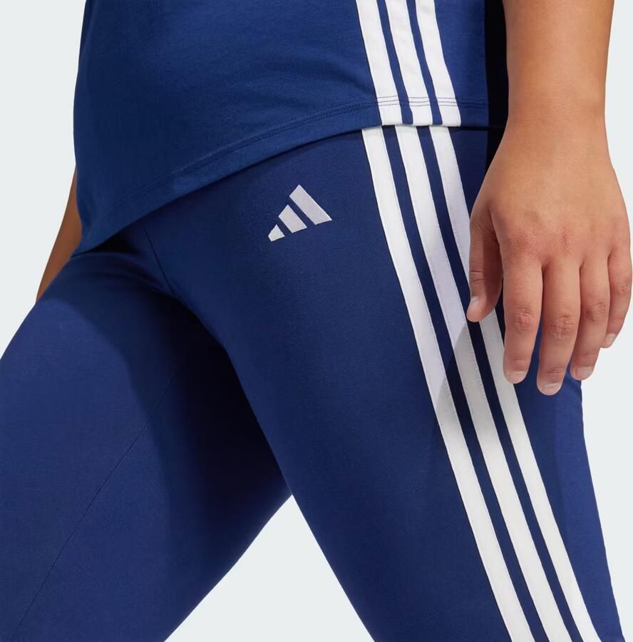 Adidas Essentials 3-Stripes Katoenen Legging (Grote Maat) - Foto 2