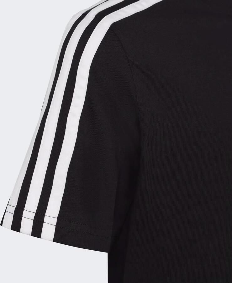Adidas Sportswear T-shirt zwart wit Katoen Ronde hals Effen 128 - Foto 5