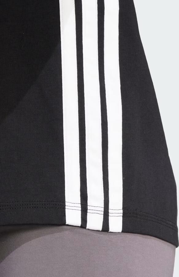 Adidas T-shirt Korte Mouw T-shirt Essentials 3-Stripes coton - Foto 4