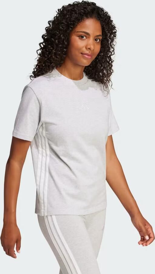 Adidas Essentials 3-Stripes Katoenen T-shirt - Foto 5