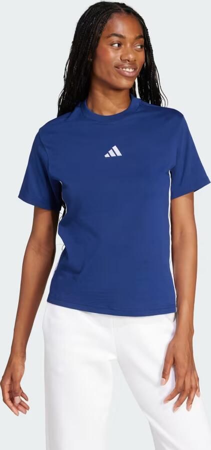 Adidas Essentials 3-Stripes Katoenen T-shirt