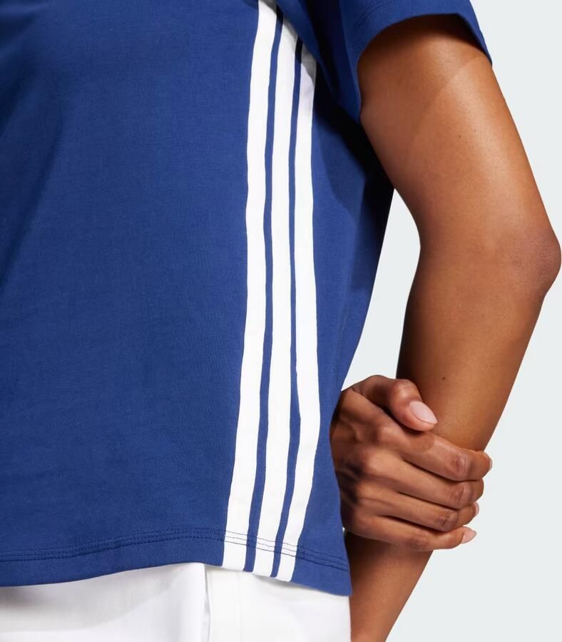 Adidas Essentials 3-Stripes Katoenen T-shirt - Foto 3