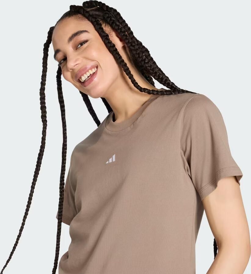 Adidas Essentials 3-Stripes Katoenen T-shirt - Foto 3