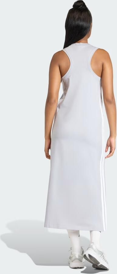 Adidas Essentials 3-Stripes Lange Racerback Jurk - Foto 5