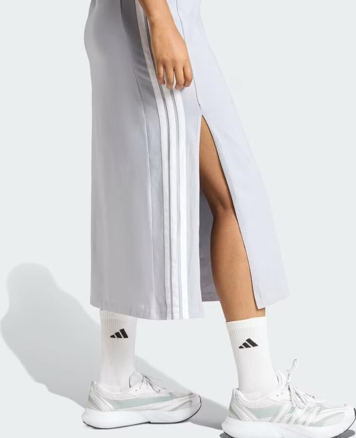 Adidas Essentials 3-Stripes Lange Racerback Jurk - Foto 2