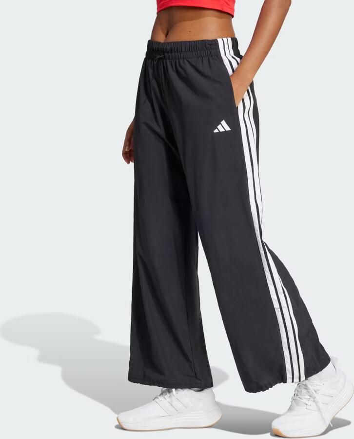 Adidas Sportswear Sportbroek W 3S WV PT Parachute broek los gesneden met wijde pijpen (1-delig)