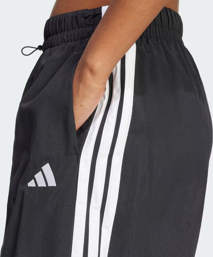 Adidas Sportswear Sportbroek W 3S WV PT Parachute broek los gesneden met wijde pijpen (1-delig) - Foto 3
