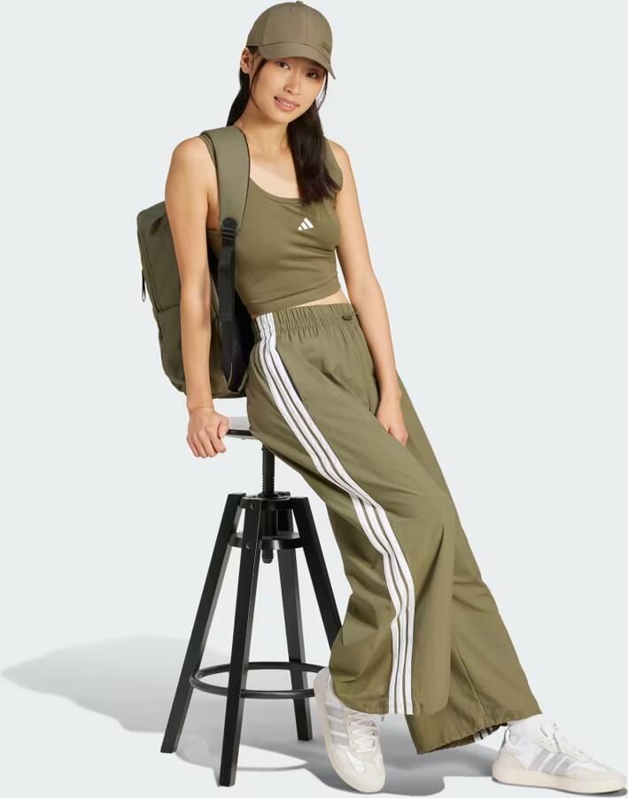 Adidas Sportswear Sportbroek W 3S WV PT Parachute broek los gesneden met wijde pijpen (1-delig) - Foto 2