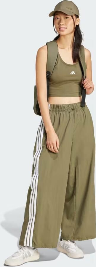 Adidas Sportswear Sportbroek W 3S WV PT Parachute broek los gesneden met wijde pijpen (1-delig) - Foto 6