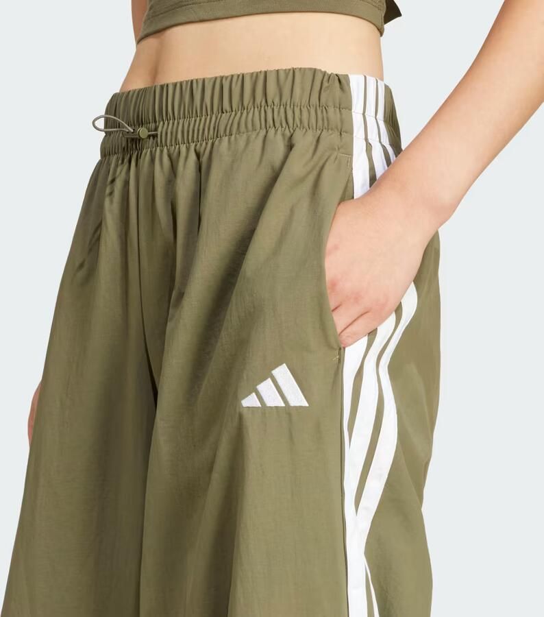 Adidas Sportswear Sportbroek W 3S WV PT Parachute broek los gesneden met wijde pijpen (1-delig) - Foto 2