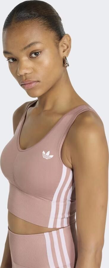 Adidas ESSENTIALS 3 STRIPES SEAMLESS BRALETTE - Foto 5