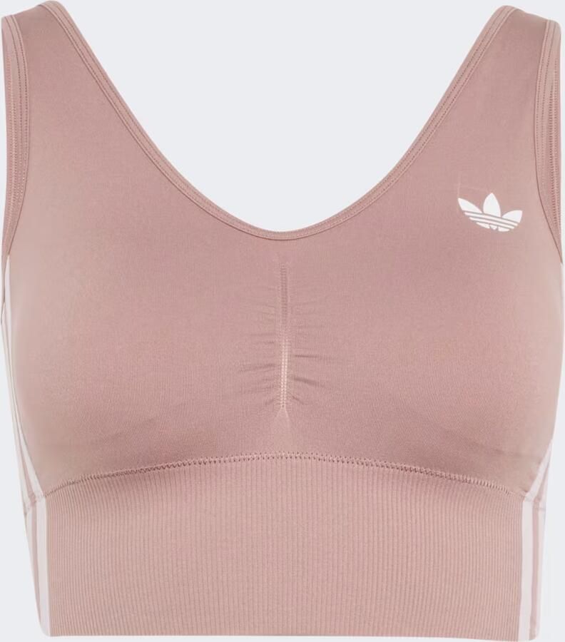 Adidas ESSENTIALS 3 STRIPES SEAMLESS BRALETTE - Foto 2