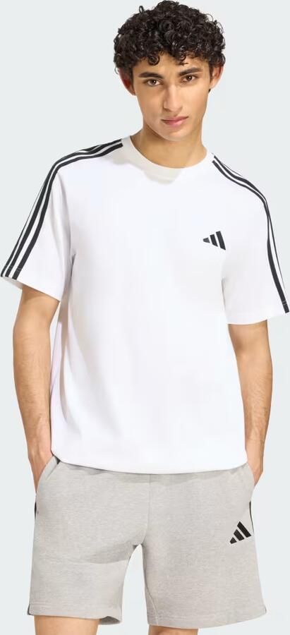 Adidas Essentials 3-Stripes Single Jersey Left Chest Branded T-shirt
