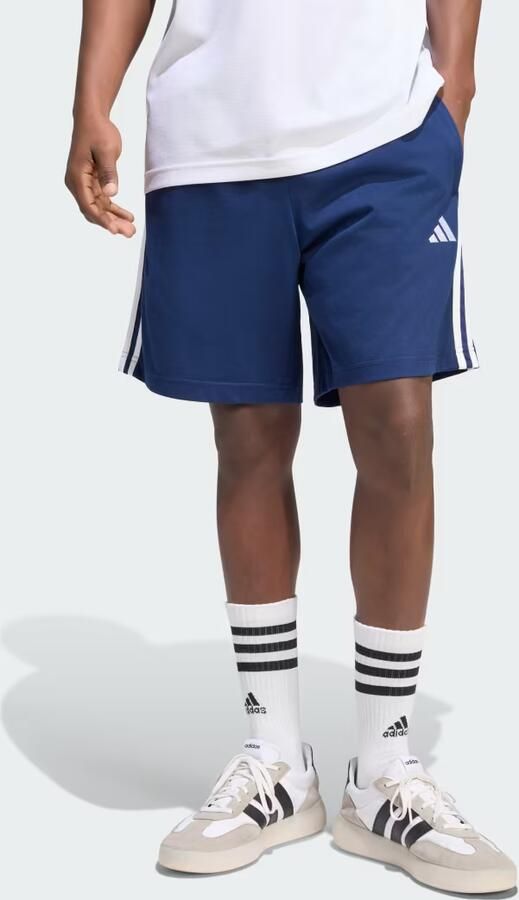 Adidas Essentials 3-Stripes Single Jersey Short