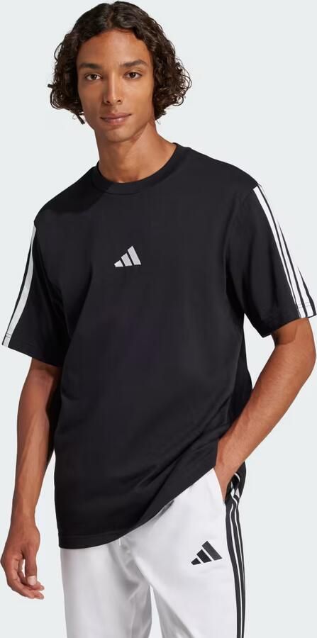Adidas Essentials 3-Stripes Single Jersey T-shirt - Foto 6