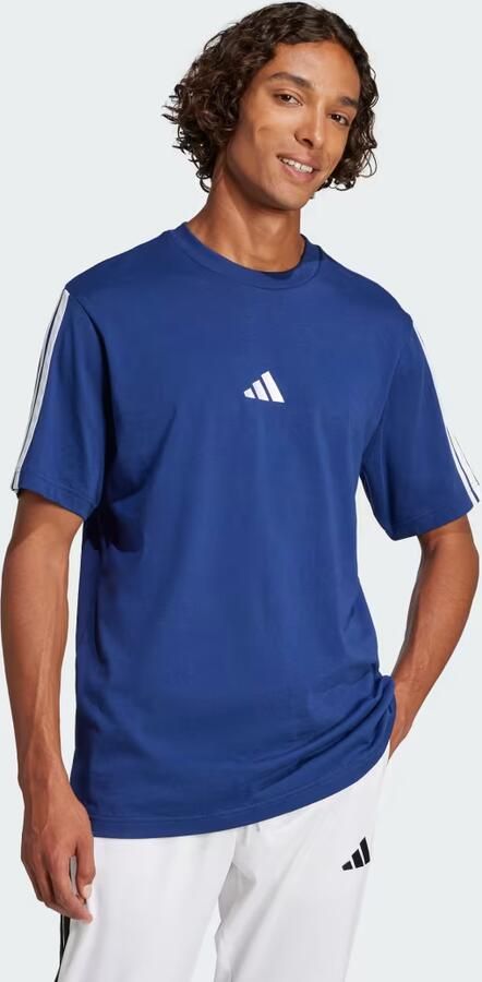 Adidas Essentials 3-Stripes Single Jersey T-shirt - Foto 4