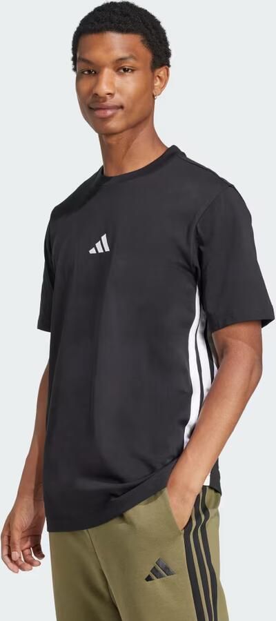 Adidas T-shirt Essentials 3-Stripes jersey de coton doux - Foto 8