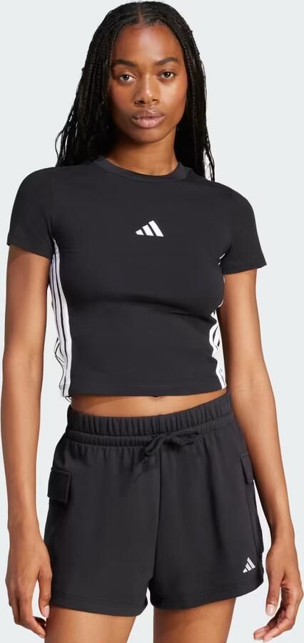 Adidas Essentials 3-Stripes Slim-fit Baby T-shirt - Foto 9