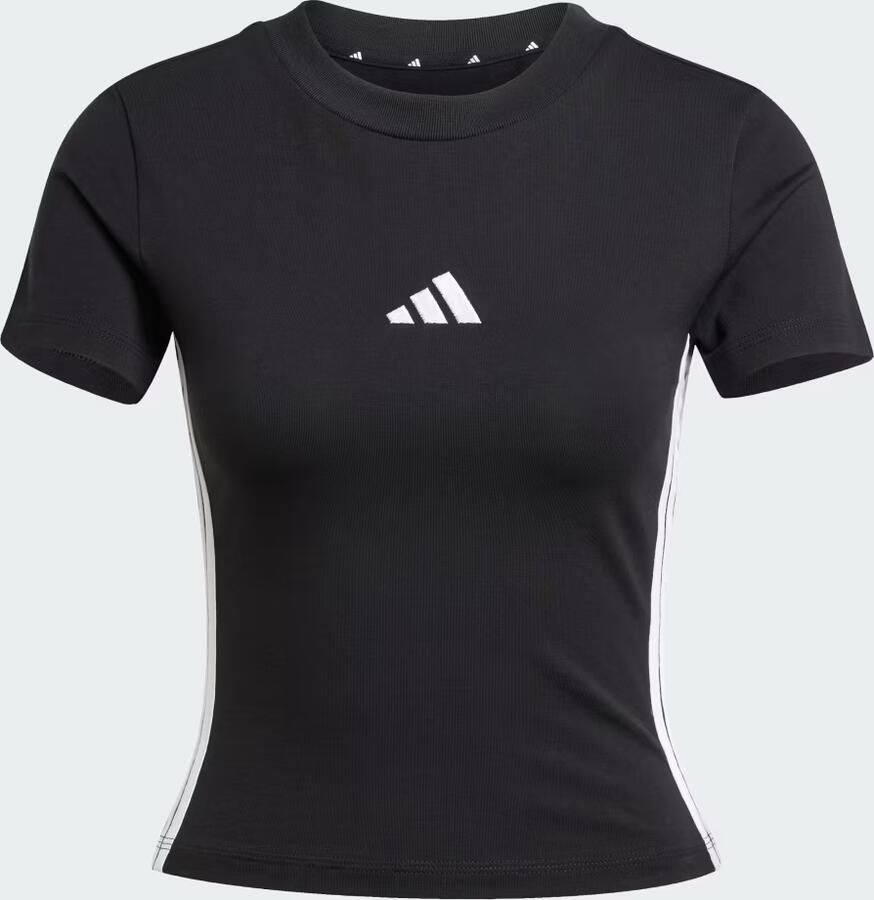 Adidas Essentials 3-Stripes Slim-fit Baby T-shirt - Foto 4