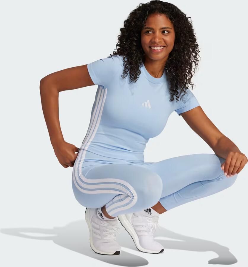 Adidas Essentials 3-Stripes Slim-fit Baby T-shirt - Foto 3