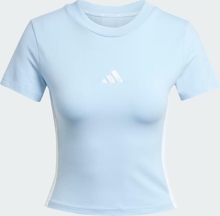 Adidas Essentials 3-Stripes Slim-fit Baby T-shirt - Foto 4